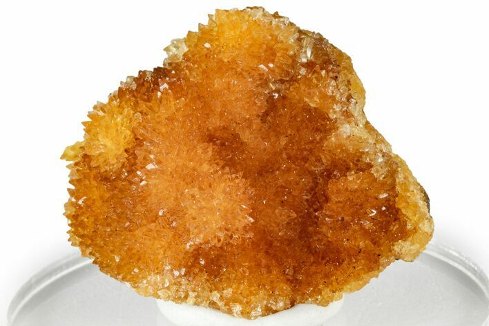 Sparkly Orange Calcite Crystal Cluster - Poland #311623